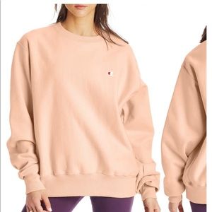 Small Champion Reverse Weave Boyfriend Sweatshirt